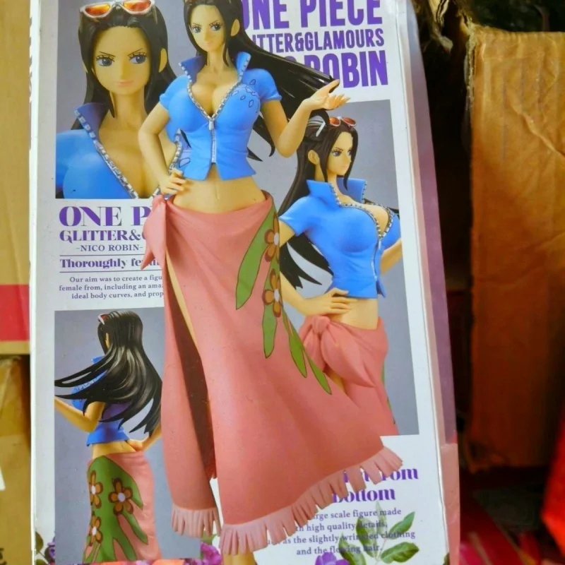 En Stock figuras de Anime Bp genuinas de una pieza brillo Glamours Nico Robin modelo de acción ornamenten coleccionar juguetes regalos para niños