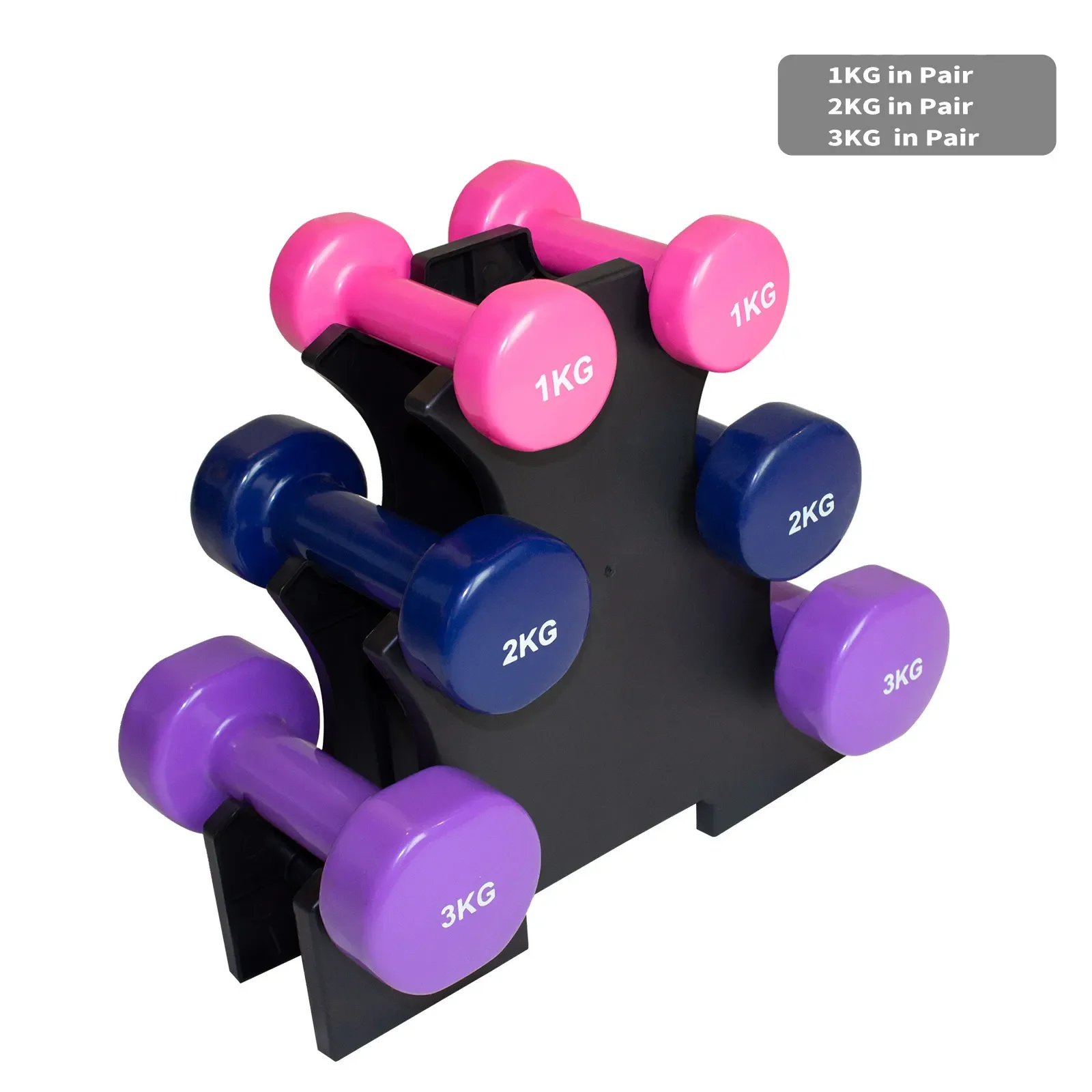 

Manufacturer Adjustable Dumbbell Sets Home Training Fitness Equipment for Strength & Abs Rubber Use Free Weights Dumbbell Sets