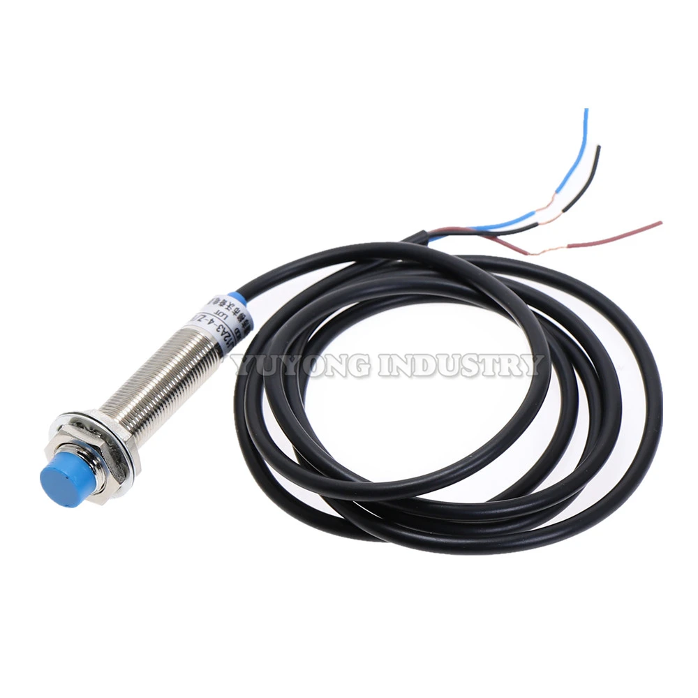 NPN 18MM  LJ18A3-8-Z/BX Tubular Inductive PROXIMITY Sensor Switch Combo with Bracket and Connectors for QueenAnt PRO