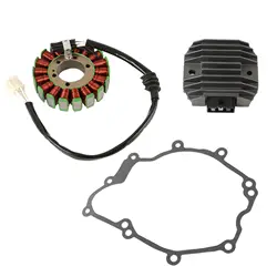 Stator Coil Regulator Rectifier with Gasket Replacement for Yamaha YZF-R6 YZF R6 2003 2004 2005