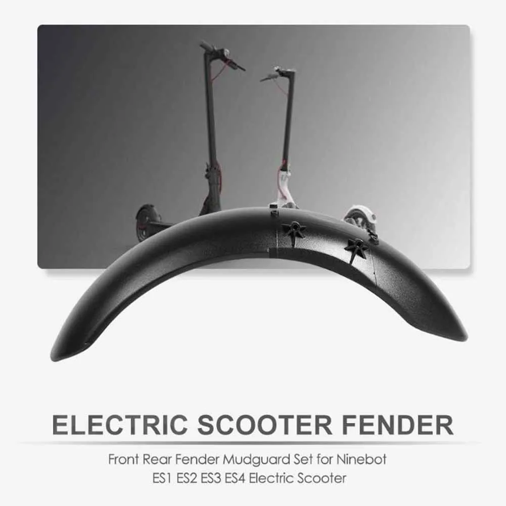 Stylish Electric Scooter Front Mudguard Part for Ninebot ES1 E ES3 ES4 Scooter Lightweight and Sturdy Construction