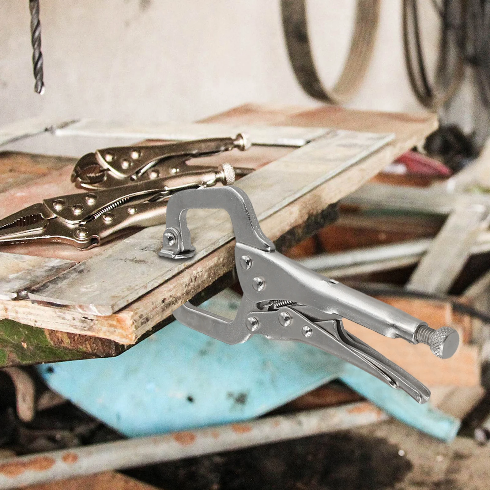 

For Pipe Repairs Adjustable Clamp Locking Plier For Professional Use Adjustable Locking Pliers Set Chrome Vanadium Steel