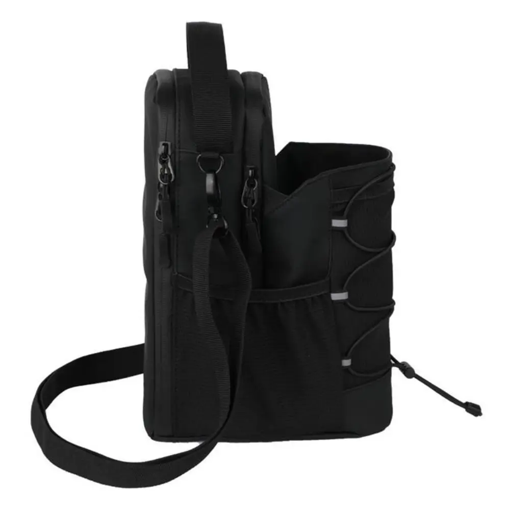 

Magnetic Water Bottle Sling Bag Large Capacity Adjustable Gym Bottle Bag Convenience Multi-layer Crossbody Sports Bag Outdoor