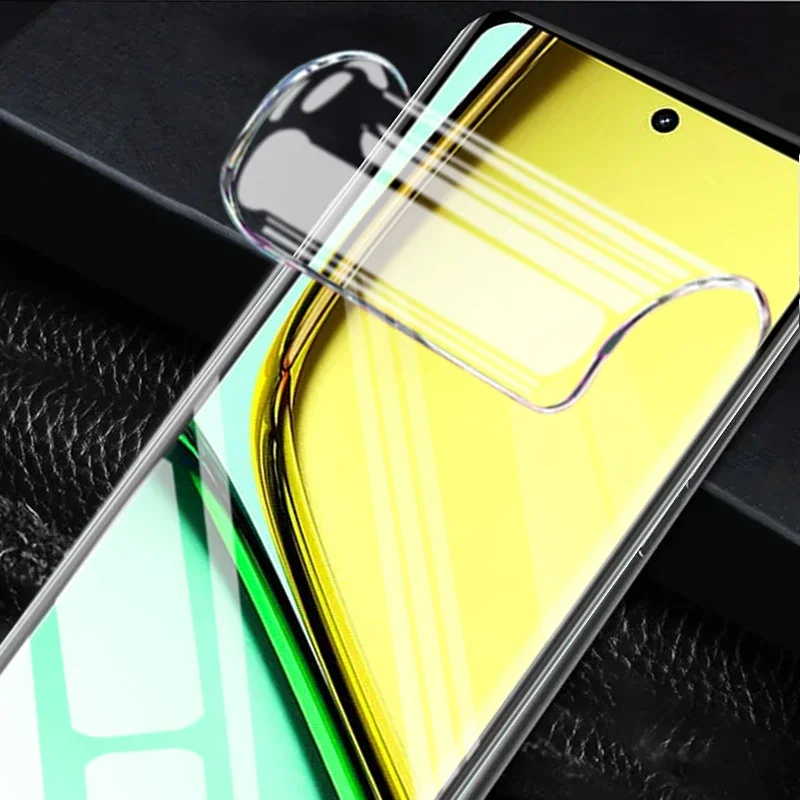 4-1psc Transparent Film Safety Hydrogel Film for Realme C67 6.72\