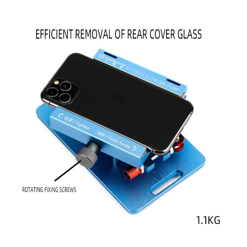 

Multi-Purpose Phone Maintenance Stand 360°Rotatable Clamp, Phone LCD Separator Fixture Solid Aluminum Alloy high quality