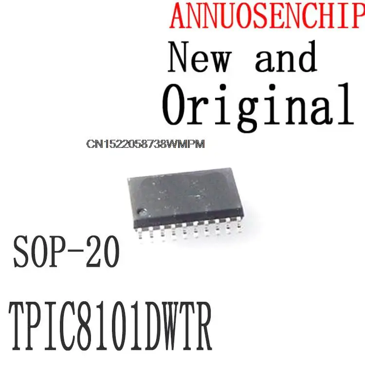 10PCS TPIC8101DW TPIC8101 SOP-20 IC in stock! TPIC8101DWTR