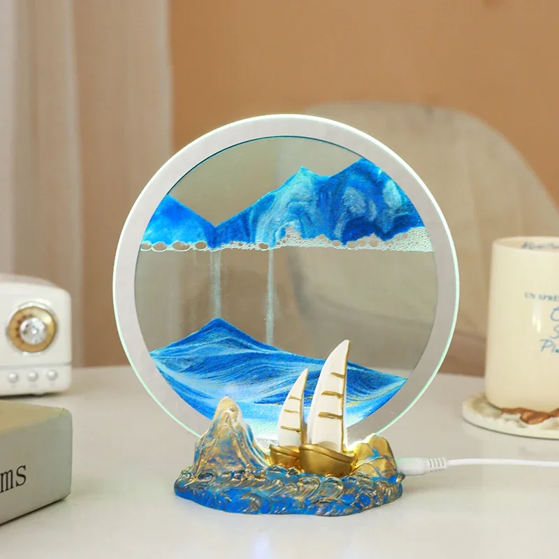 

Smooth Sailing Quicksand Painting Ornaments