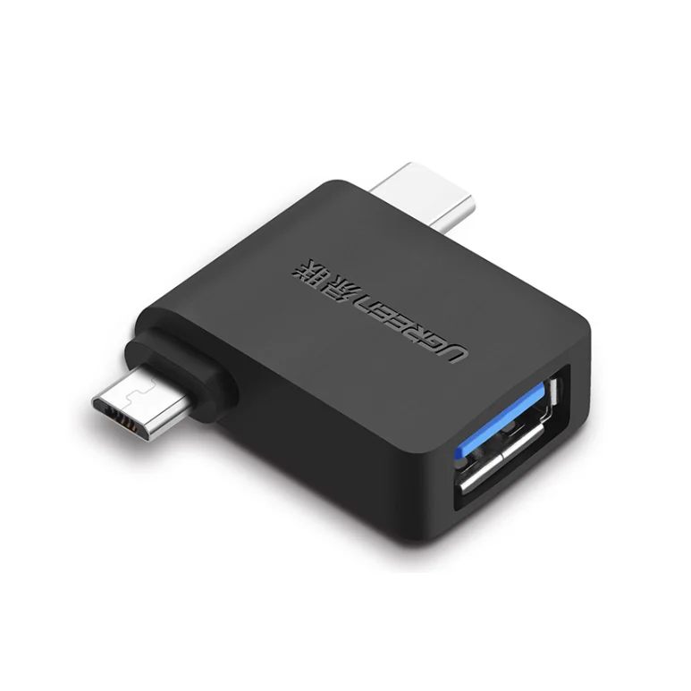 

Ugreen 2 in 1 OTG Adapter Micro USB to USB Adapter Type-C to USB3.0 Adapter
