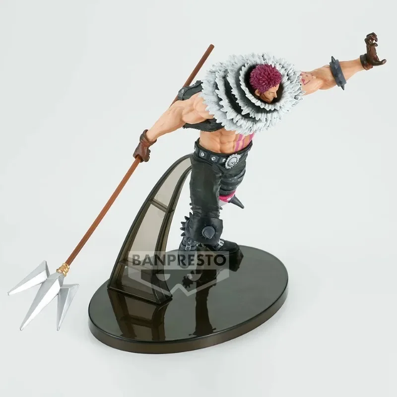 En Stock Original Banpresto One Piece BWFC Charlotte Katakuri figura de Anime juguetes colección de regalo modelo adornos WBS
