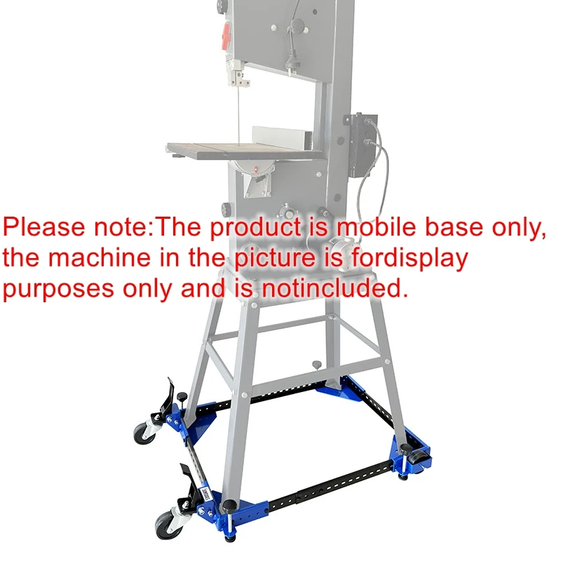 Base mobile universelle pour scie à table, machines de travail de calcul, scie à ruban, grande poulie rapide, support rapide astronomique, sol mobile