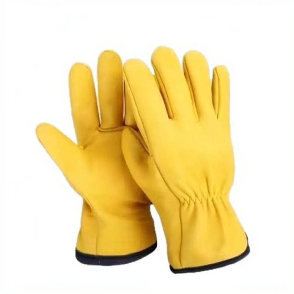 Durable Sheepskin Welding Gloves Breathable Hand Protection For Metal Fabrication And Professional Welding Work - view 3