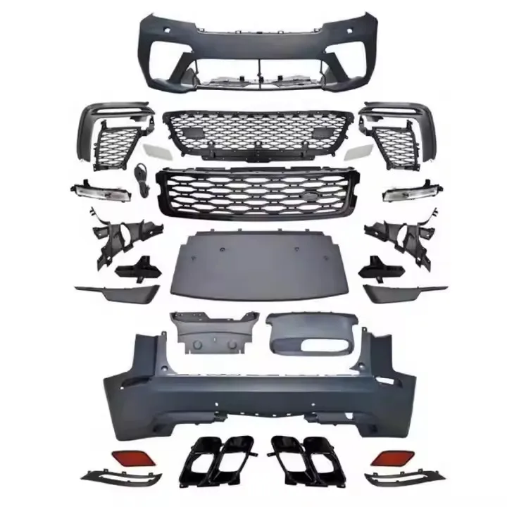 

2017-2024 for Range-Rover Velar L560 SVA SVR Style Body Kit Front and Rear Bumper