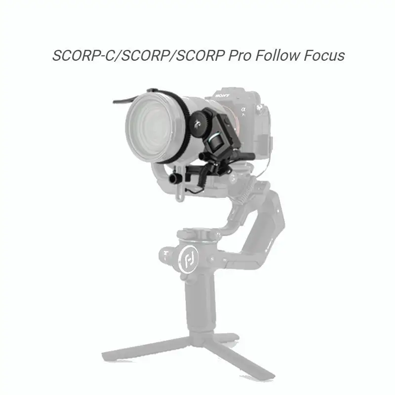 To Portable Brushless Motor Follow Focus Kit Wireless Lens Control for SCORP C/Pro DSLR Camera Stabilizer Accessories