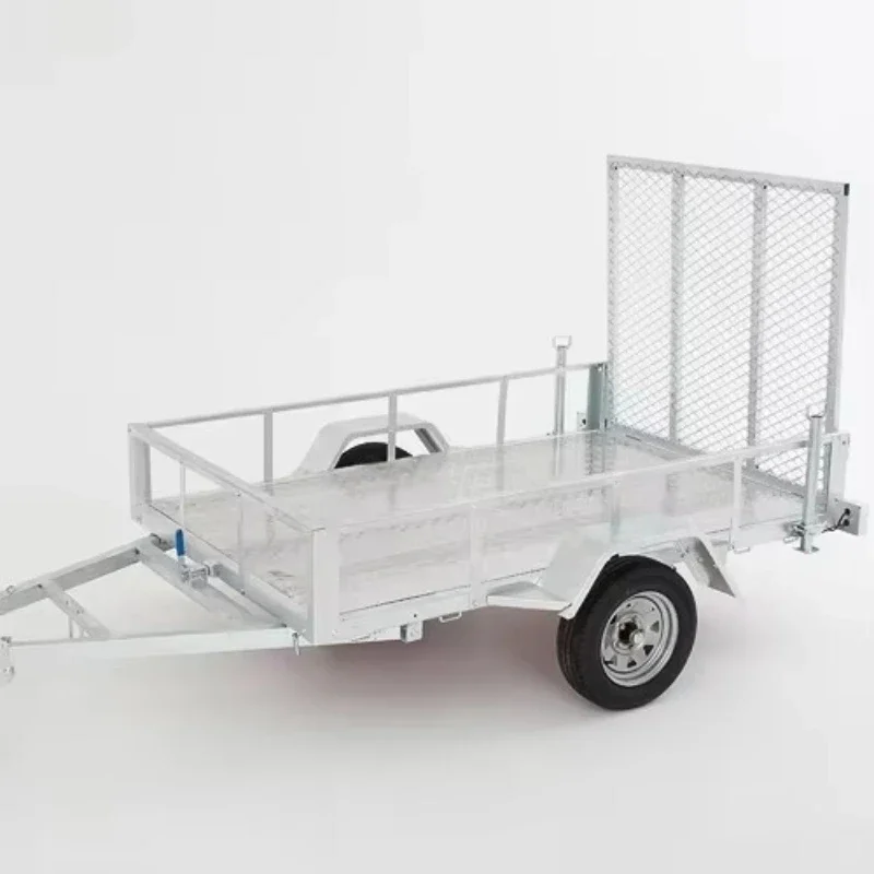 Hot Dip Galvanized ATV Trailer with Mesh Ramp
