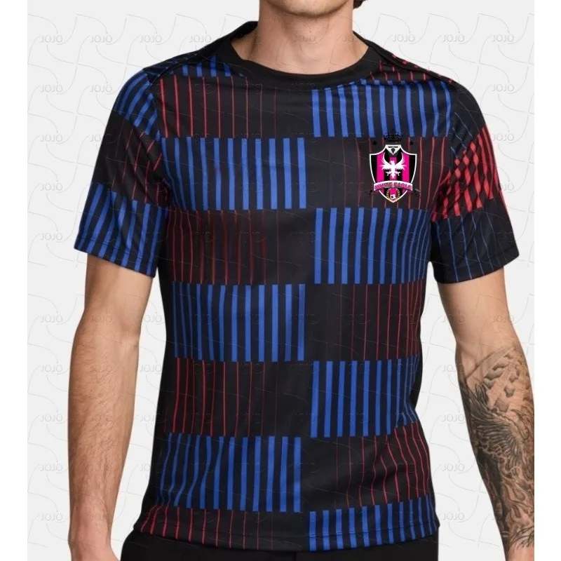 3D Printed Adult American Football, Rugby, Sports, Training Uniform, Quick Drying T-shirt, Children's Short Sleeved Shirt