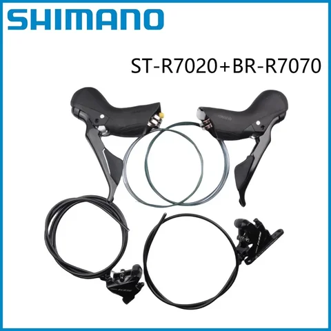 SHIMANO ST R7020 11Speed BR R7070 Black 105 Hydraulic Disc Brake Front Caliper Disc Brake For Road Bike