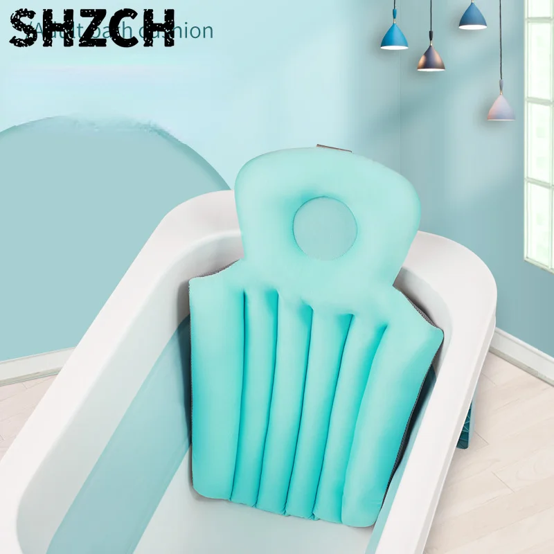 Adult Bath Pillow Full Body Spa Bathtub Cushion Bathing Pad Neck Back Relax Full Body Spa Head Rest Pillow Anti-slip Cushioned