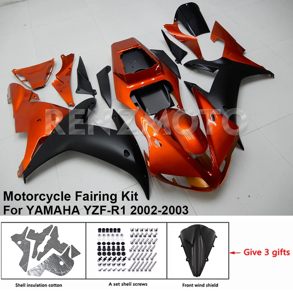 

Y1003-106a Motorcycle Fairing Set Body Kit Plastic For YAMAHA YZF-R1 2002-2003 Accessories ABS Injection Bodywork