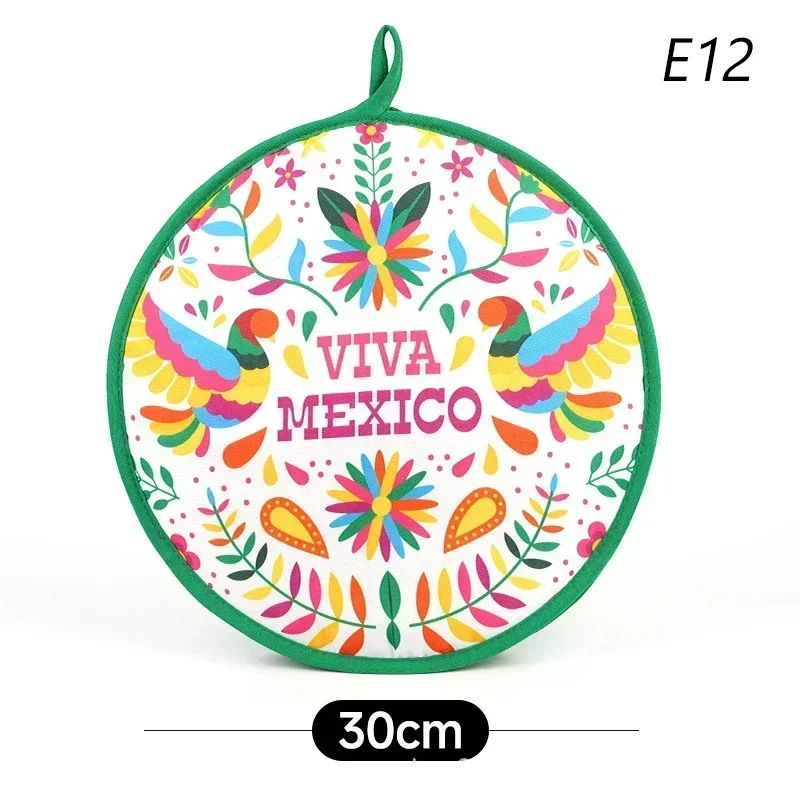 

30cm Cloth Bag Burrito Portable Tortilla Warmer Pouch Microwave Restaurants Food Pancake Heat Resistant Insulated Fabric Storage
