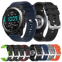 Strap For Zeblaze Vibe 7 Pro/Stratos 2 3 Watch Band Correa for Zeblaze Ares 3 Pro/Beyond 3/GTR3/GTS3 Plus 22mm Silicone Bracelet