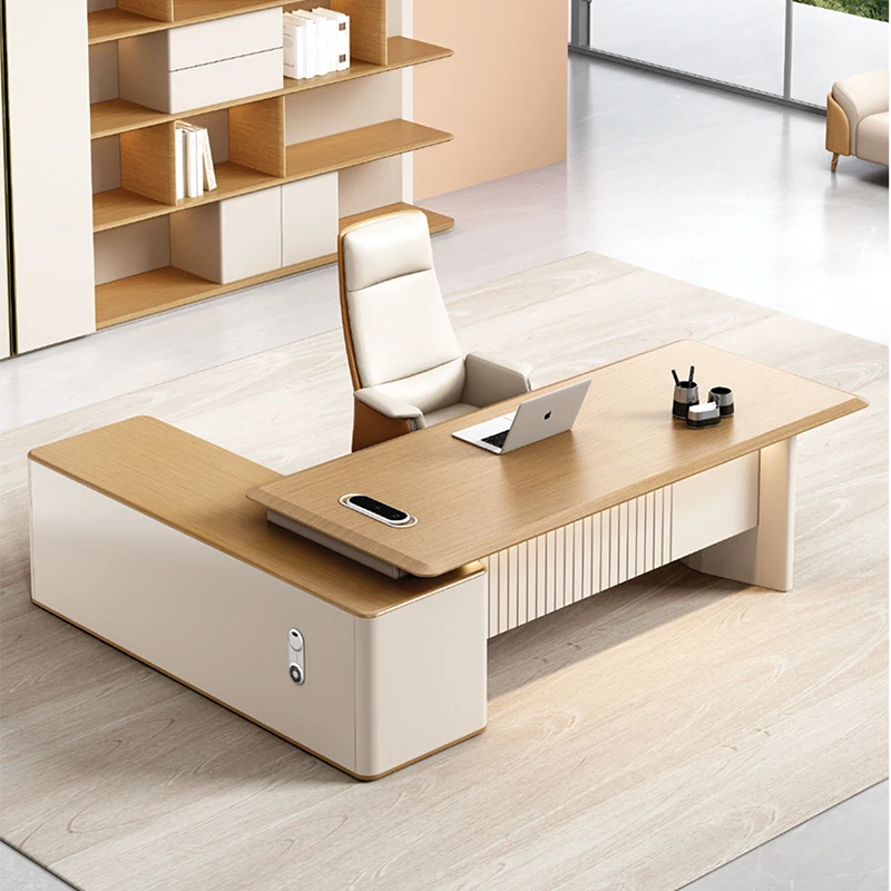 

✗x Luxury CEO Manager Boss L Shaped Modern Office Furniture Executive Office Desk Office Table Computer Desk^