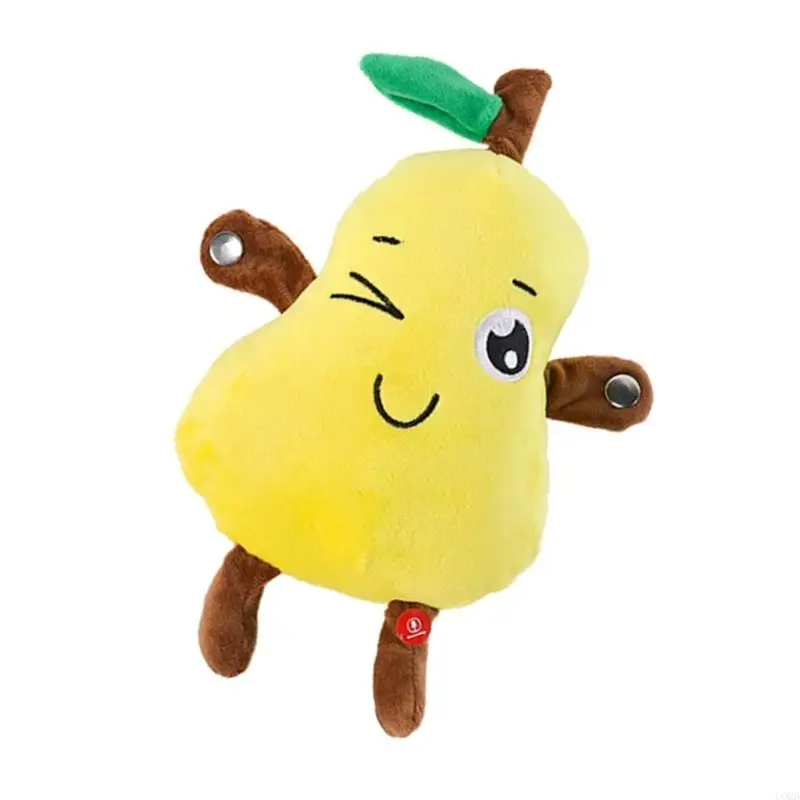 

CORB Sensory Interactive Plush Fruit Piano Toy for Toddlers Music Learning Activity