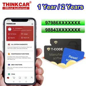 Thinkcar Thinkdiag ThinkDiag 2 Kingbolen Ediag T-Code All Software 1 Year 2 Years Update Coding ECU All Systems 15 Tcode Restart 8 Main Sales Update ThinkDiag - №3