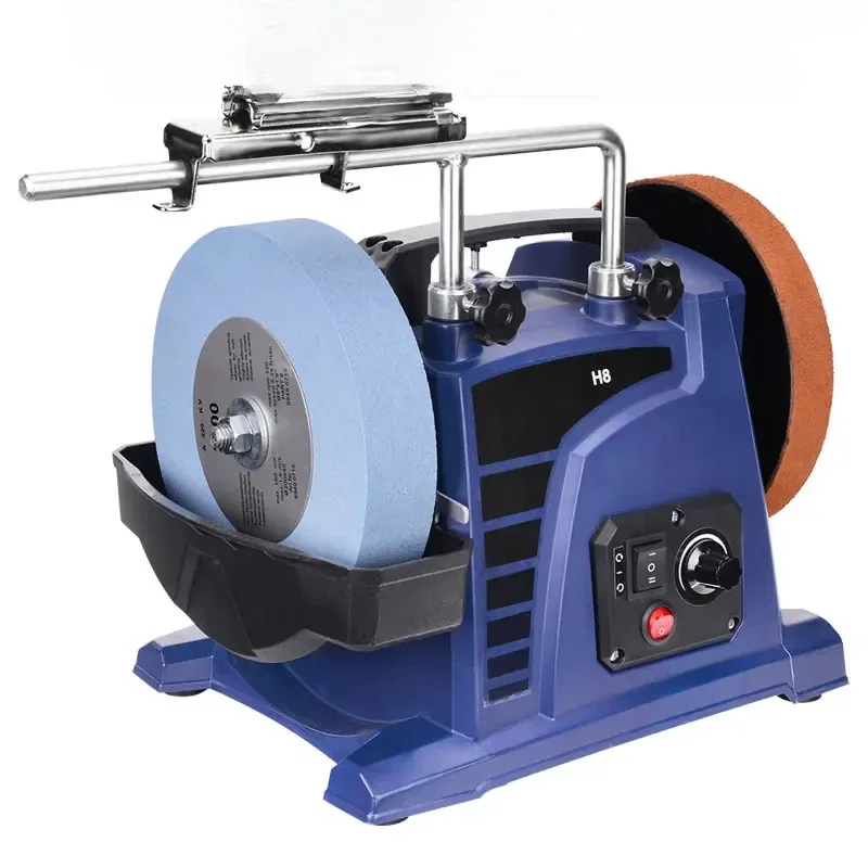 Low-speed water-cooled sharpener for household small woodworking tools, engraving knives, chisels, electric desktop sharpeners