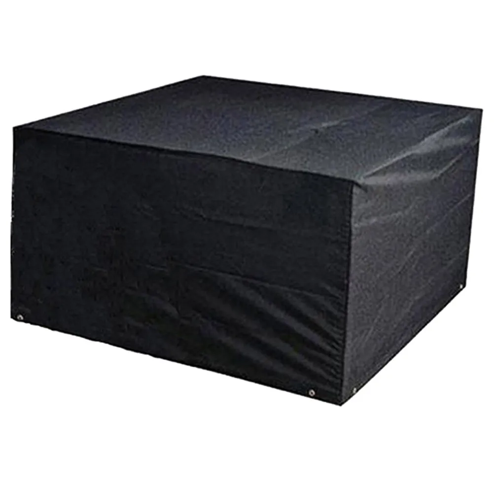 

Extra Strong Outdoor Chair For Patio Outdoor Furniture Cover For Table Chair Set Uv Resistant Dust Proof Patio Cover Black