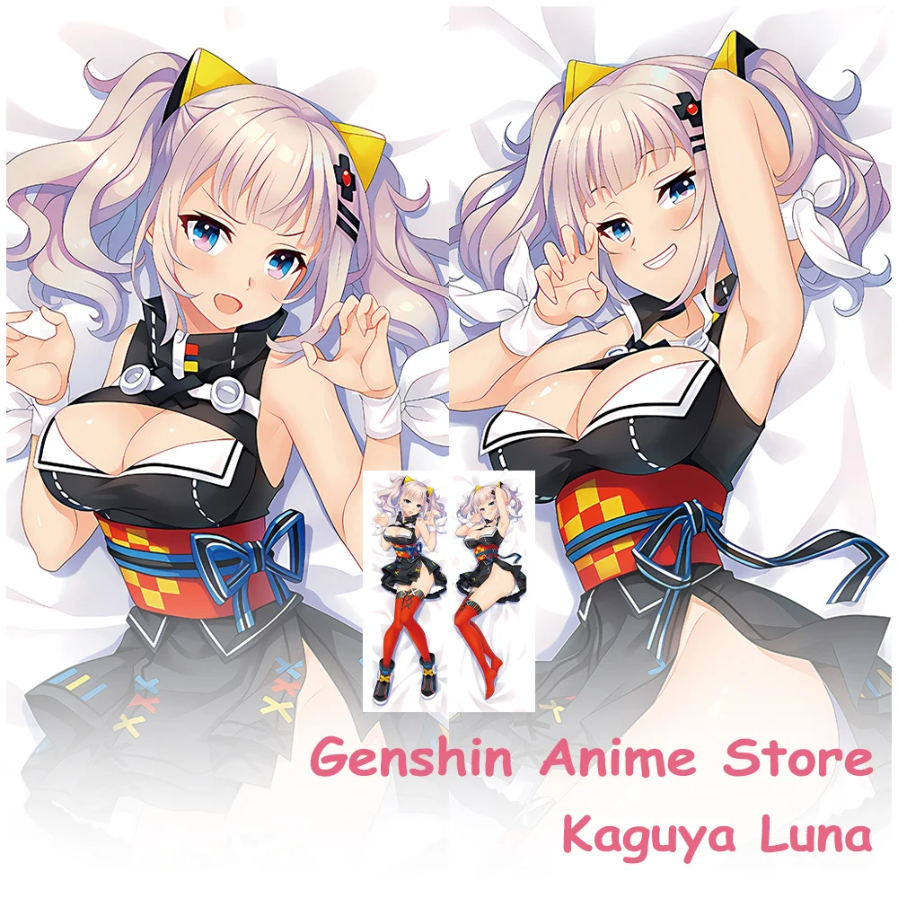 

Cute Kaguya Luna Cartoon Body Pillowcase Dakimakura Cosplay Hugging Prop Life-Size Cover Otaku Bed Sleeping Pillow Cushion Cover