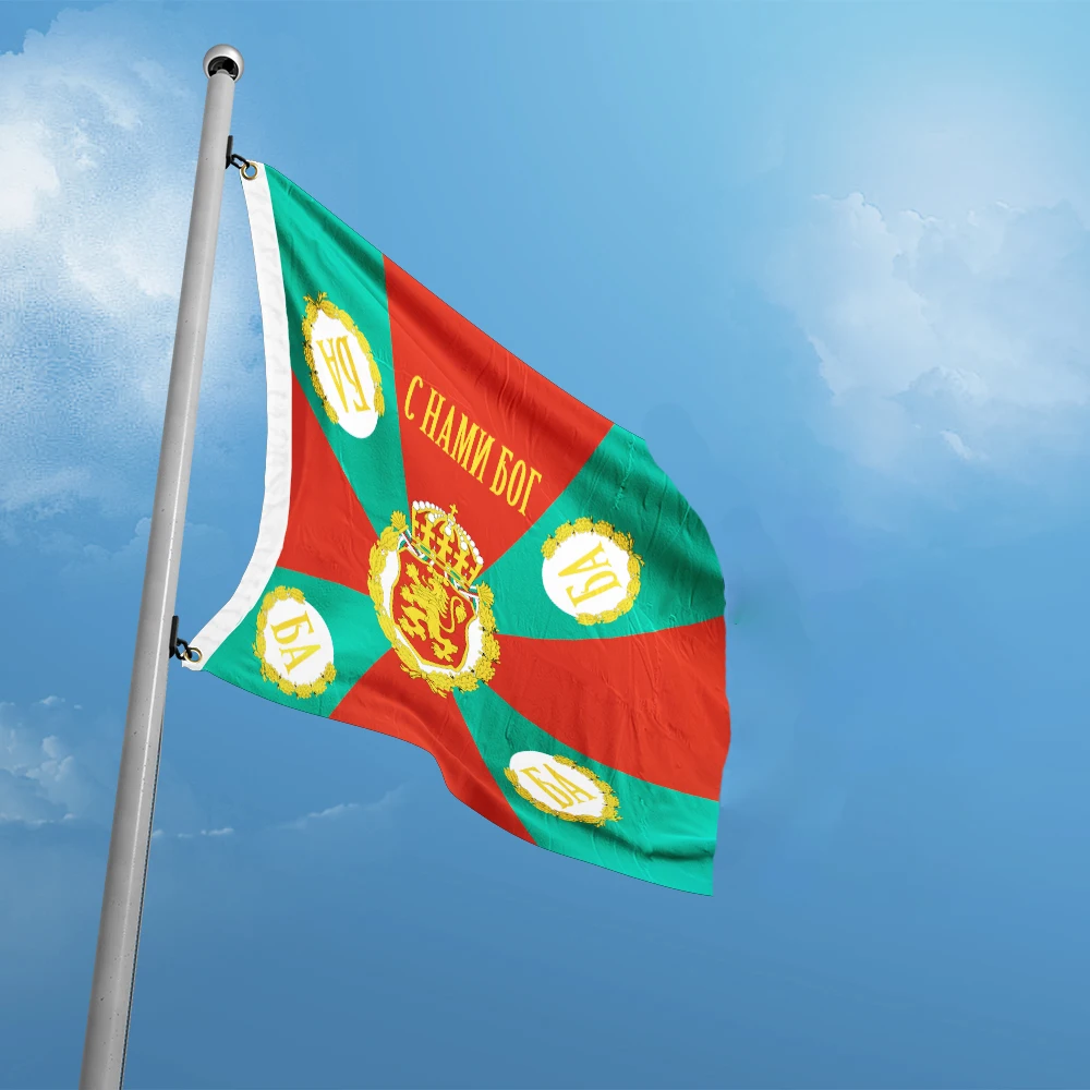 Bulgaria Flag National  3ft x 5ft Polyester Banner Flying 90* 90cm  or 120*120cm Custom Flagpole Doesn’t include As For Party