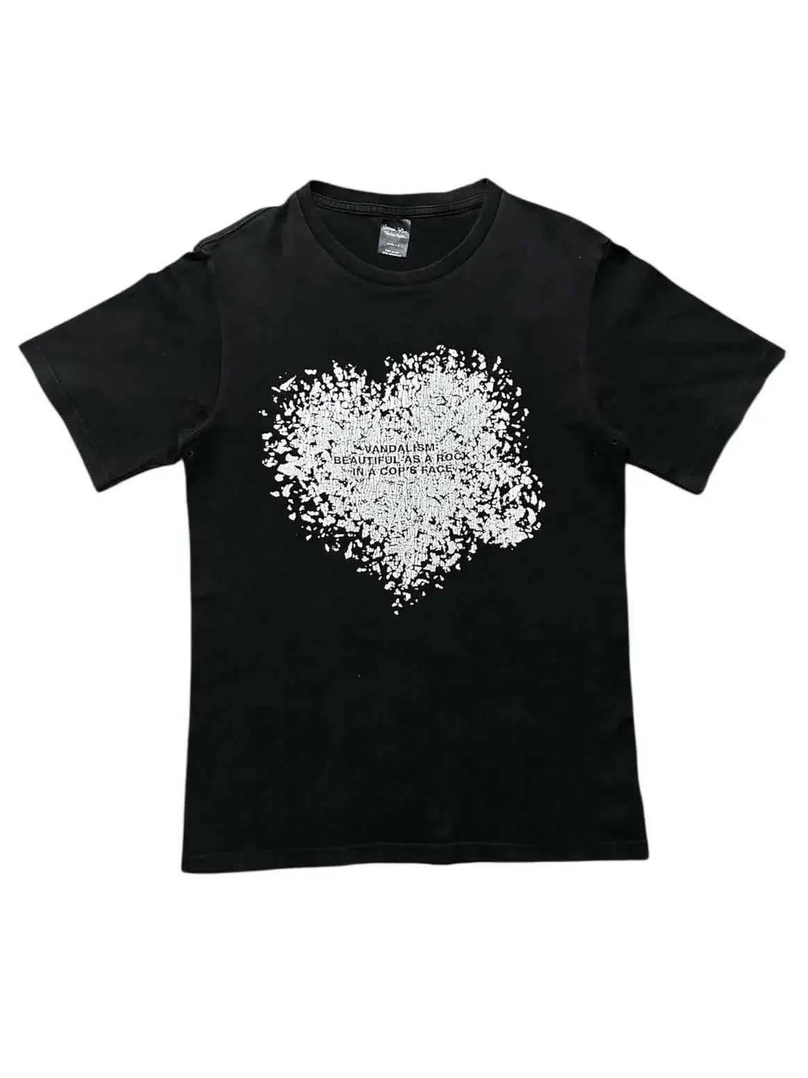 Number (N)ine N9 Crying Heart Vandalism T-Shirt