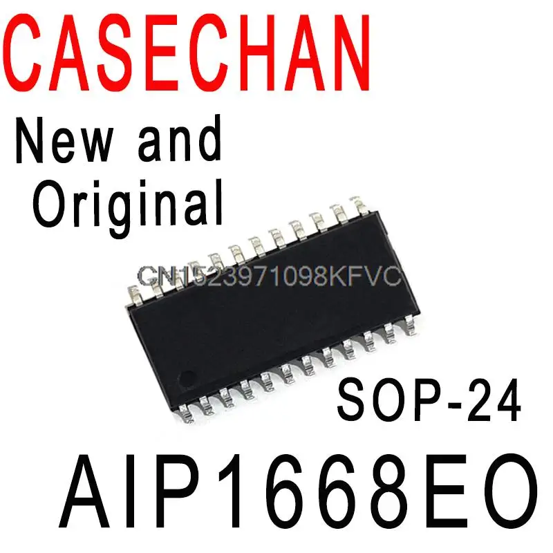 5PCS New and Original SOP-24 SMD LED Driver Chip In Stock IC AIP1668EO 