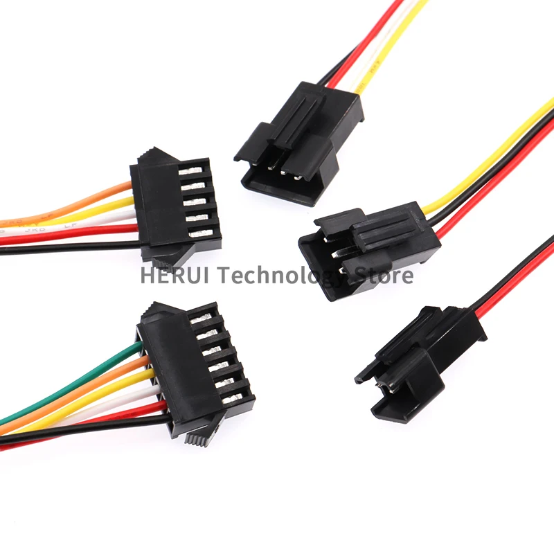 sm2.54mm extension cable Revolution female air docking conversion cable 2p3p4p5p6p interconnection terminal cable