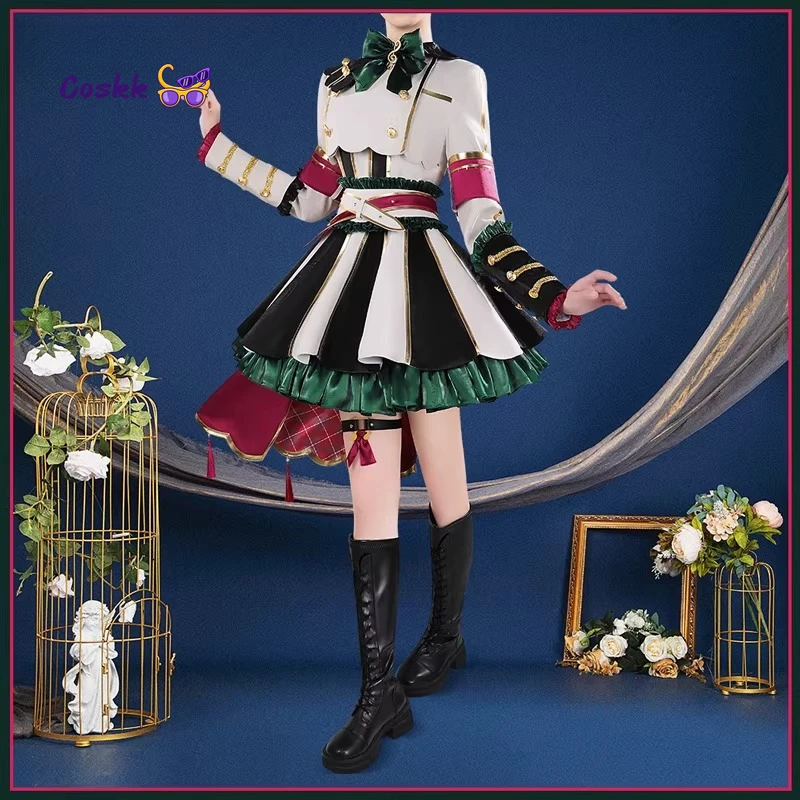 Uma Musume: Pretty Derby Marche Lorraine, disfraces de cosplay, conjunto completo para fiesta de Halloween
