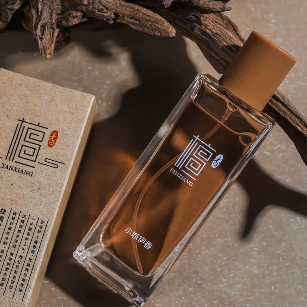 50 ml Retro Chinesischer Tempel Dose Dao Sandelholz Weihrauch PARFUM Oud und Agarwood Parfüm Glamour Duft Körperspray für Männer Frauen