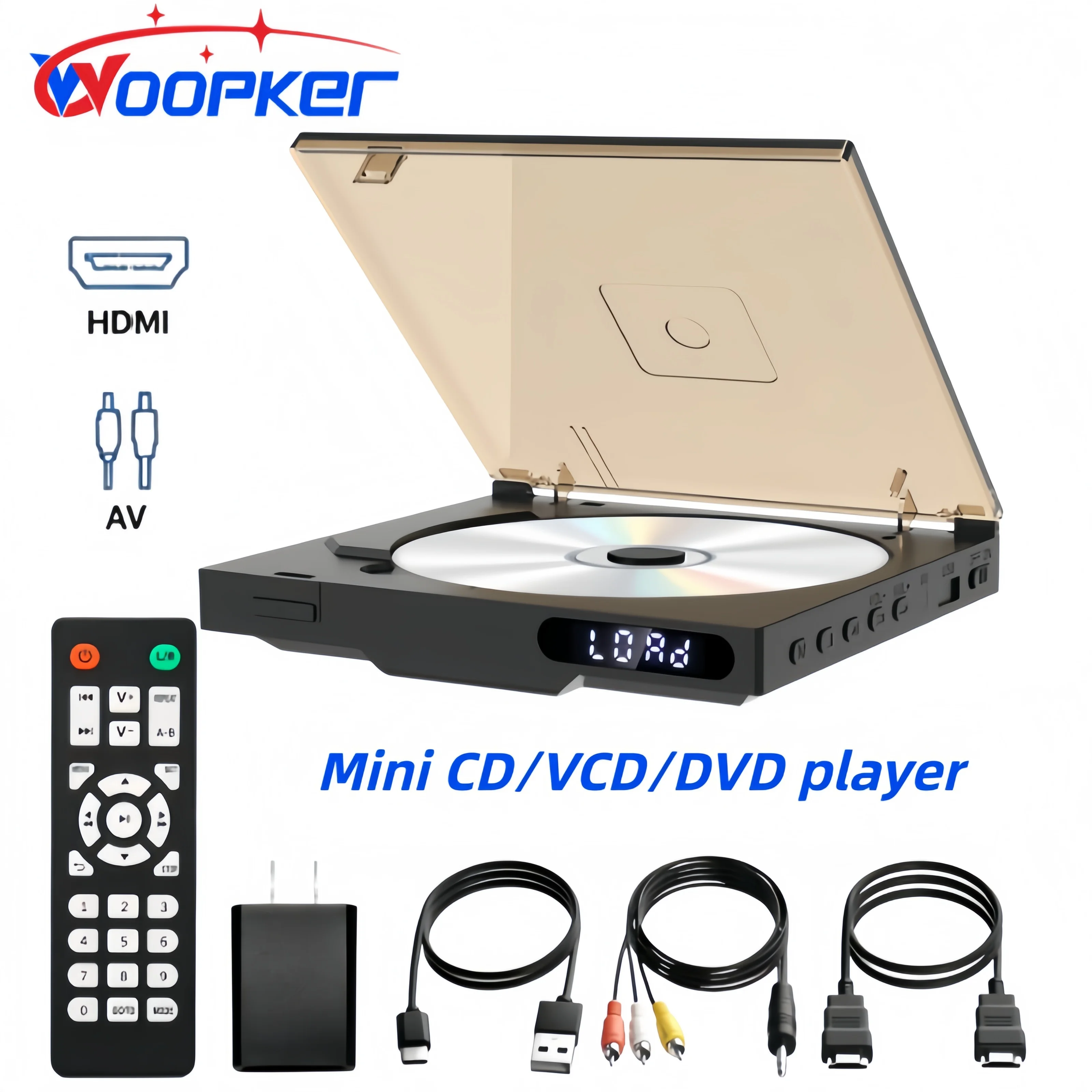 woopker-d-228-portable-dvd-player-hdmi-av-connection-hd-led-screen-vcd-player-3-power-modes-1080p-hd-player-suitable-for-home-tv