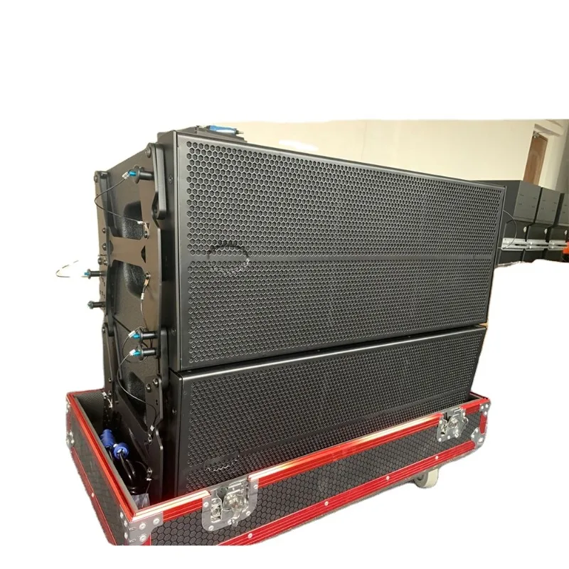Double 10 Inch Mini Active Line Array Speaker Powered Professional Audio System