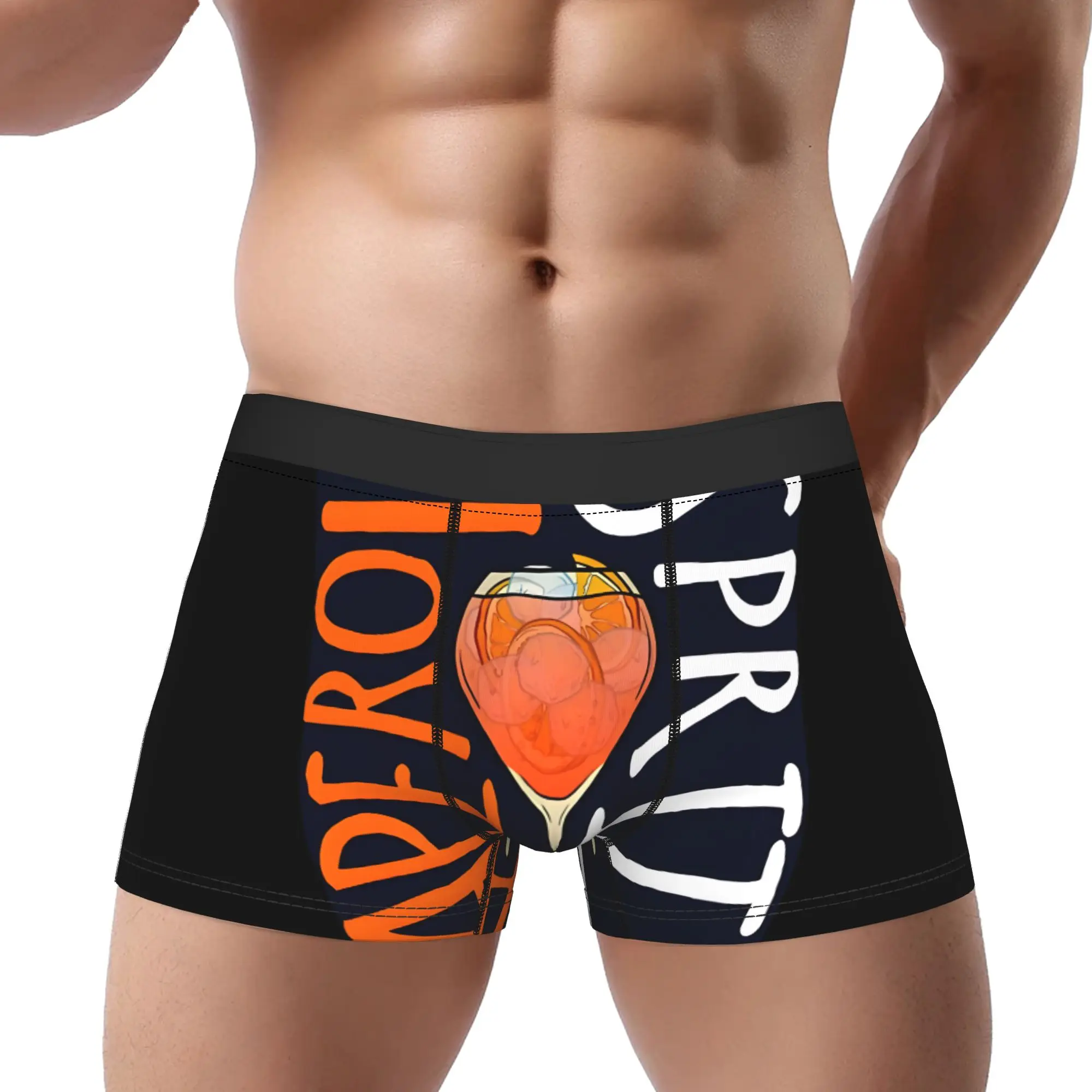 

Трусы APEROL SPRITZ, дышащие трусики, мужское нижнее белье, удобные шорты Aperol, трусы-боксеры