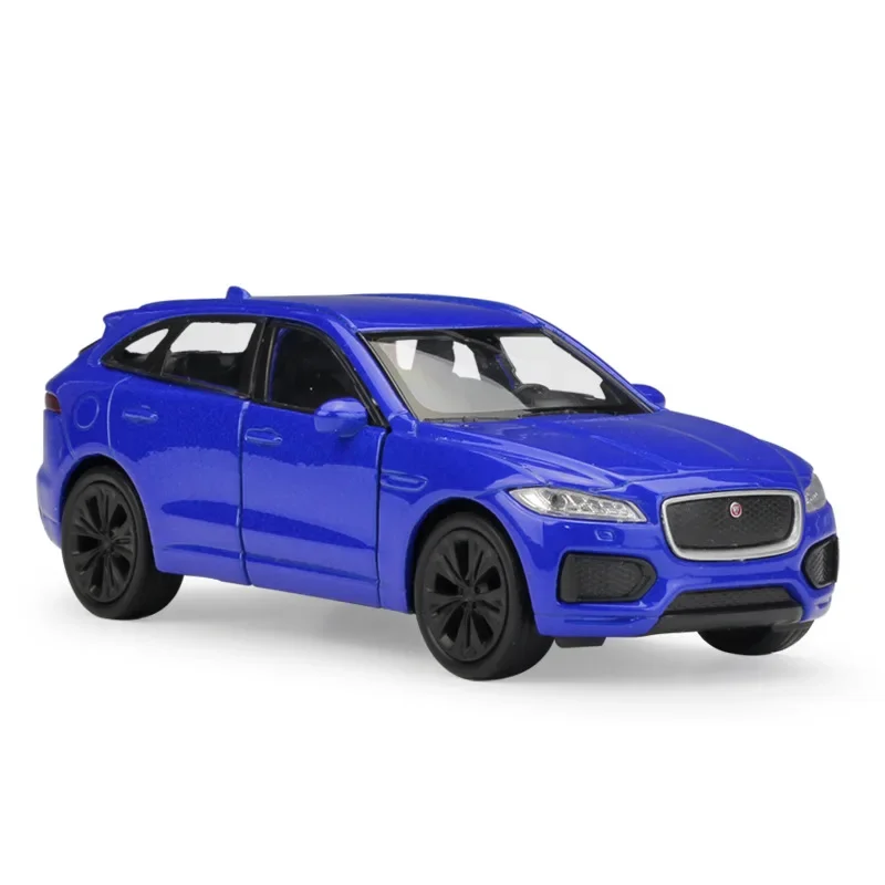 WELLY-Coche de juguete de Metal modelo SUV JAGUA F-PACE para niños, vehículo de juguete de aleación fundida a presión, escala 1:36, B91
