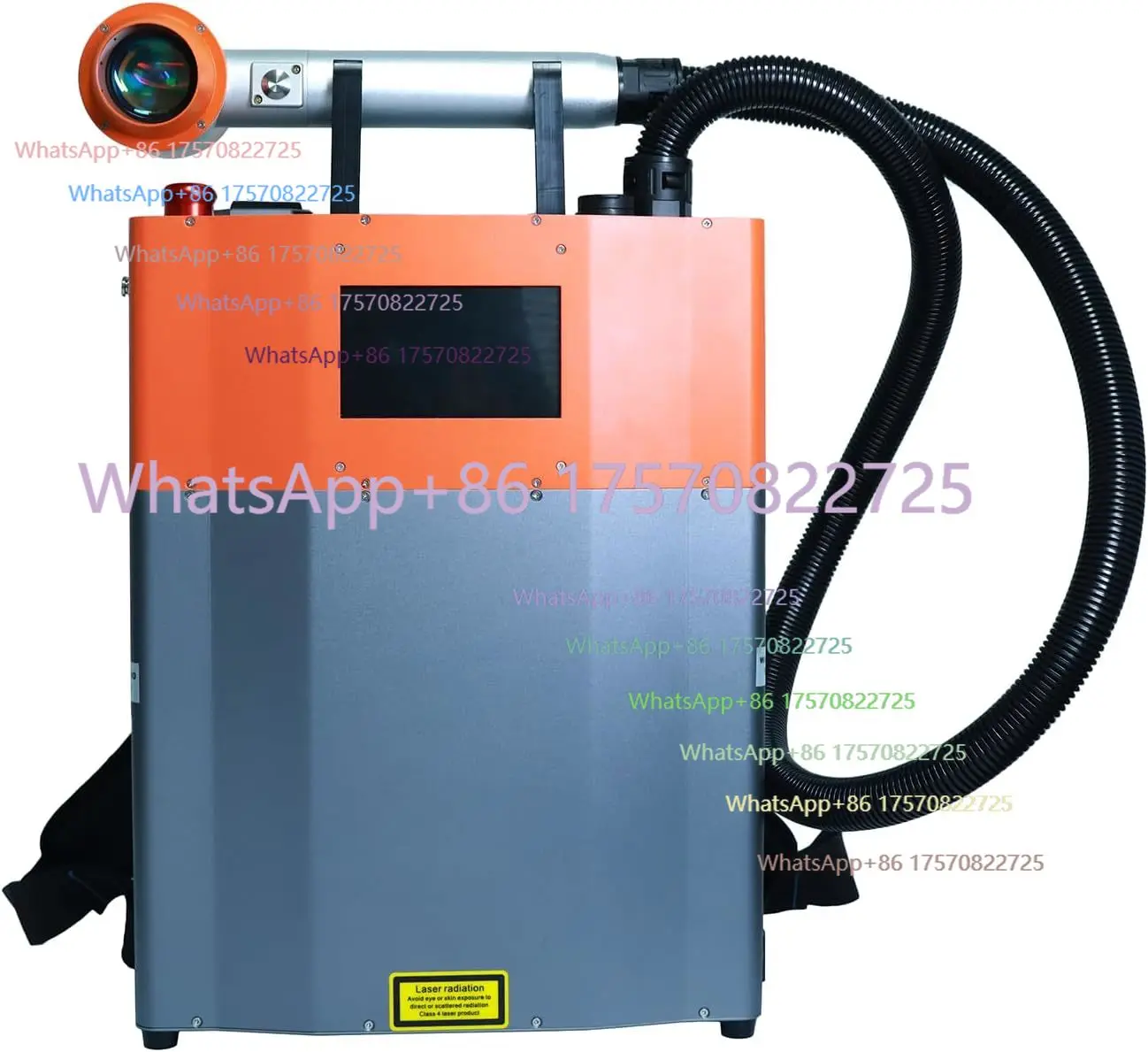 Hot Sale Air Cooling 100w 200w 300w Fiber Laser Handheld Pulse Cleaning Machine for Metal and Non Metal
