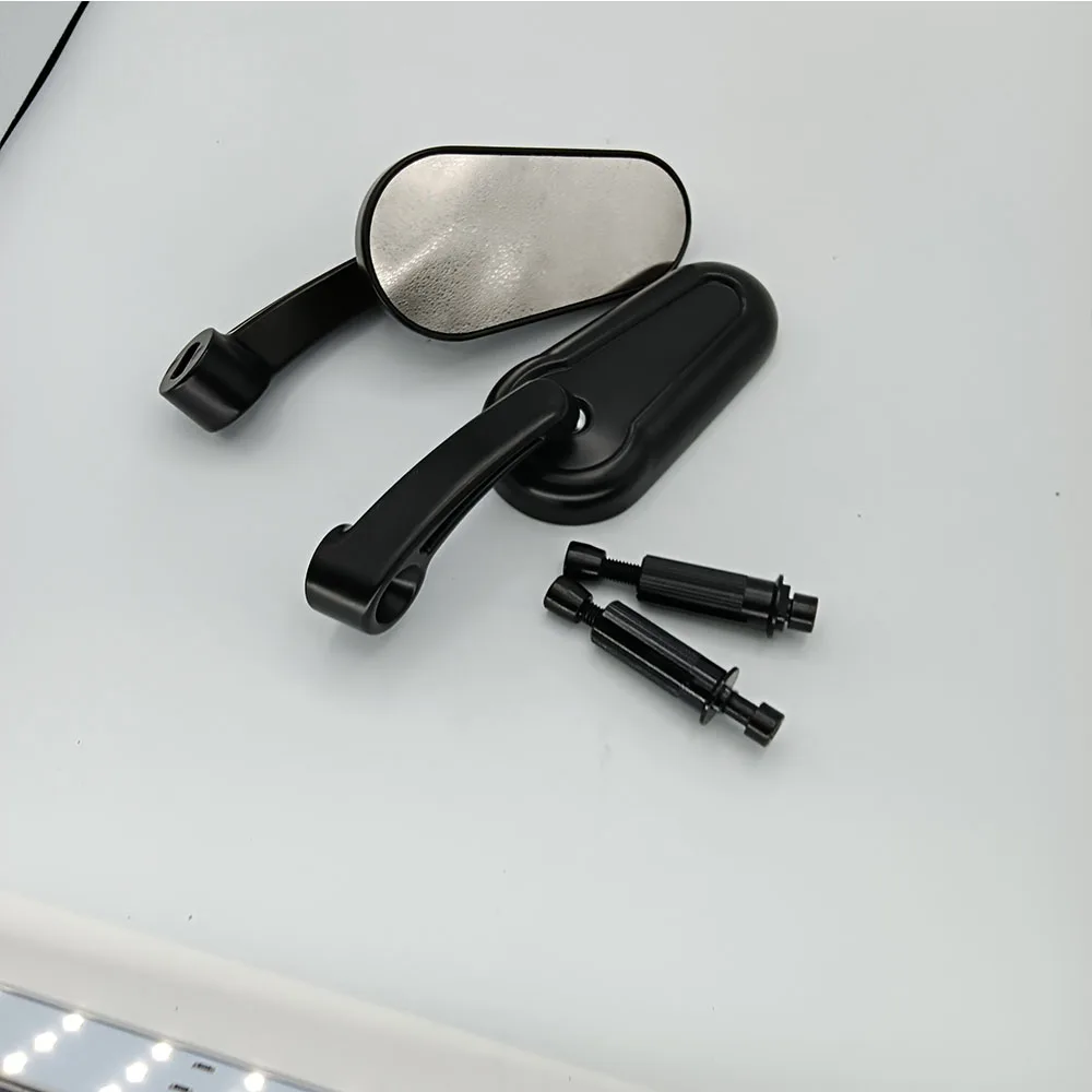 2 unids/par universal 8mm espejo de motocicleta Scooter E-Bike espejos retrovisores electromóvil espejo convexo lateral trasero