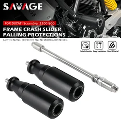 For DUCATI Scrambler 1100 800 Streetfighter 848 1100 Frame Slider Crash Protector Motorcycle Engine Crash Pad Fairing Protection
