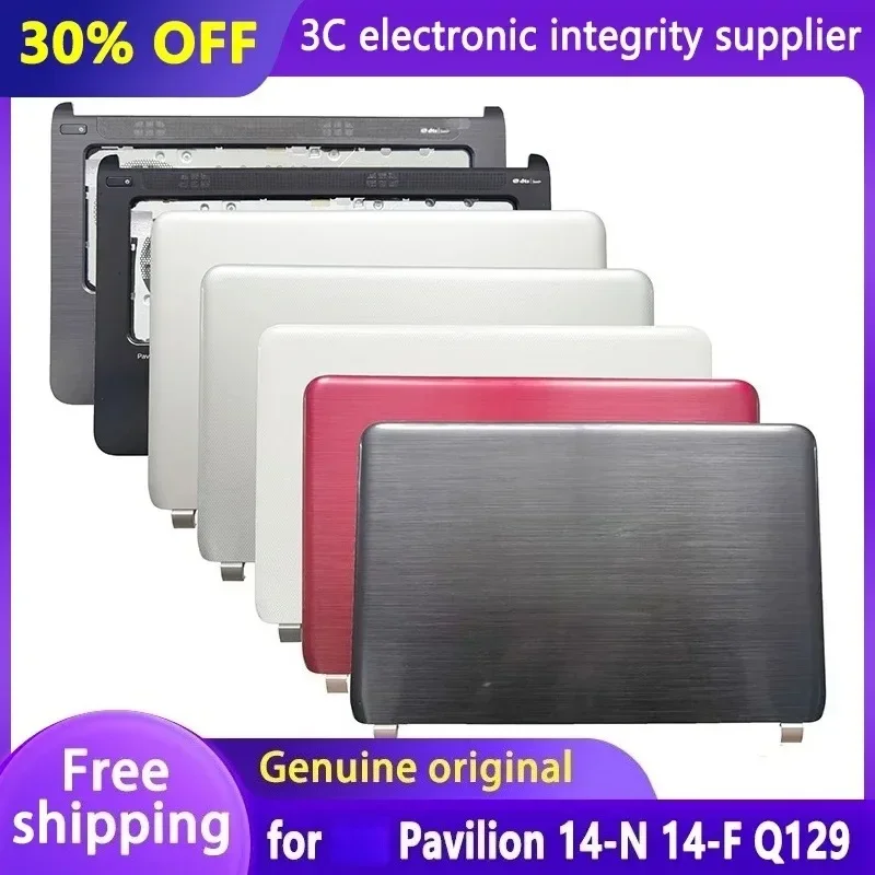 

Original New Laptop Case for Pavilion 14-N 14-F TPN-Q129 LCD Back Cover Palmrest Top Housing Upper Shell Rear Lid Replacement