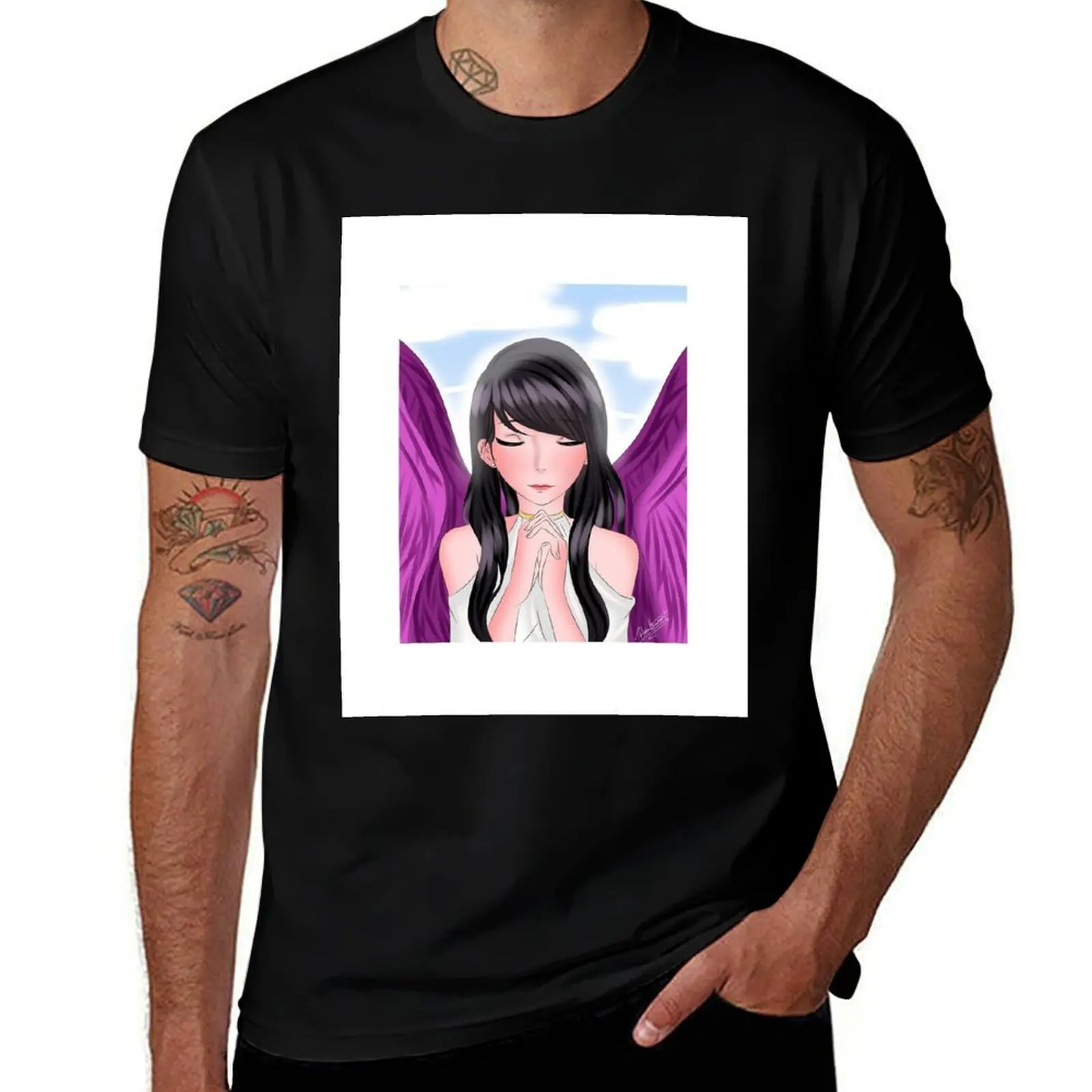 

Winged Gia T-Shirt t shirts cotton 100% t shirt for man 100 percent cotton T-Shirt