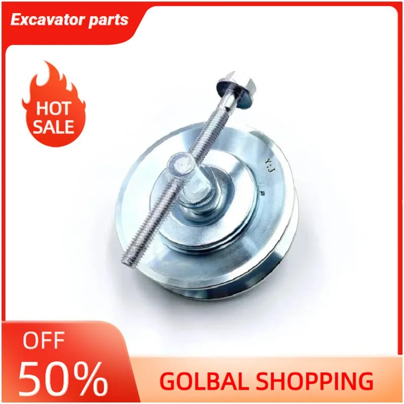 

Для Hitachi шкив кондиционера, натяжитель ремня, регулировочное колесо, детали экскаватора (A)