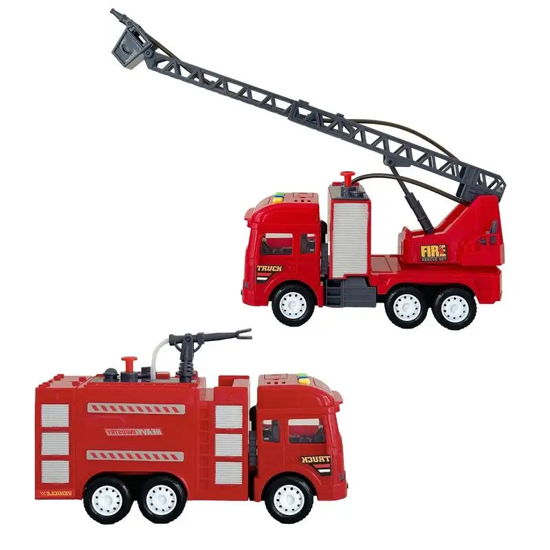 

Fire Truck Toy Sound And Light Water Spray Fire Truck Toy Boys Firetruck Rescue Car Fire Truck Model Toy Children Birthday Gifts