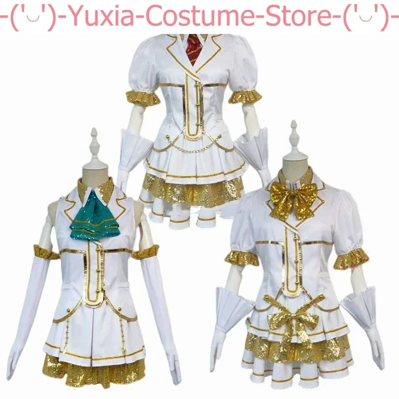 Anime Lovelive! A-RISE Kira Tsubasa/Yuki Anju/Todo Erena Sweet Lovely SJ Uniform Cosplay Costume Halloween Party Outfit