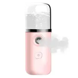 Face Mister Mini Portable Nano Ionic Mist Sprayer Usb Rechargeable Mini Facial Steamer For Eyelash Extensions Skin Care Face &