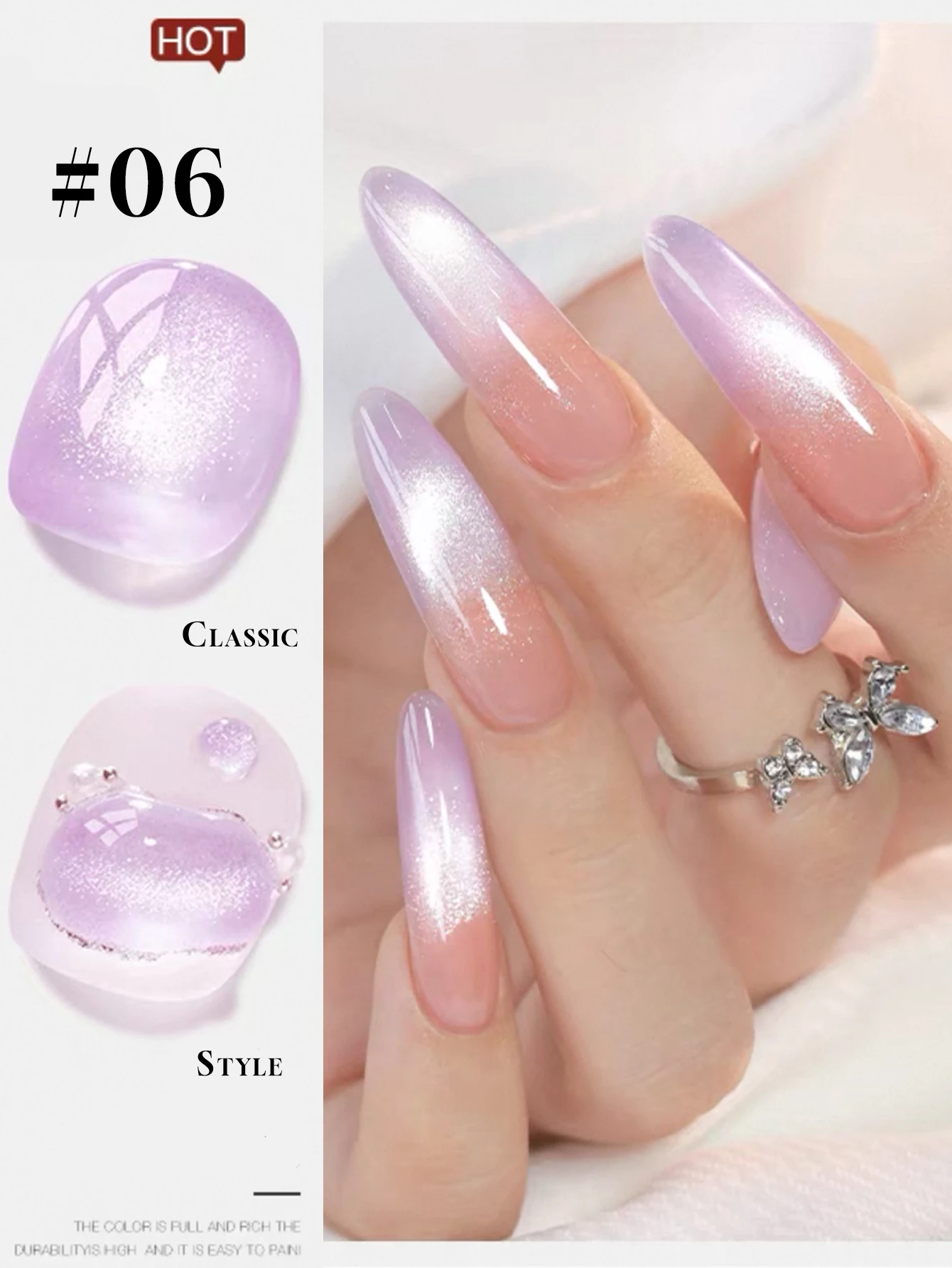 ยาทาเล็บเจล Cat Eye ไอศกรีมสีสันฤดูใบไม้ร่วง ขนาด 15 มล. 1-6 ชิ้น สำหรับทาเล็บด้วย UV LED แห้งเร็ว เหมาะเป็นของขวัญสำหรับผู้หญิง ใช้ตกแต่งเล็บได้ทุกวัน ชุดอุปกรณ์ DIY